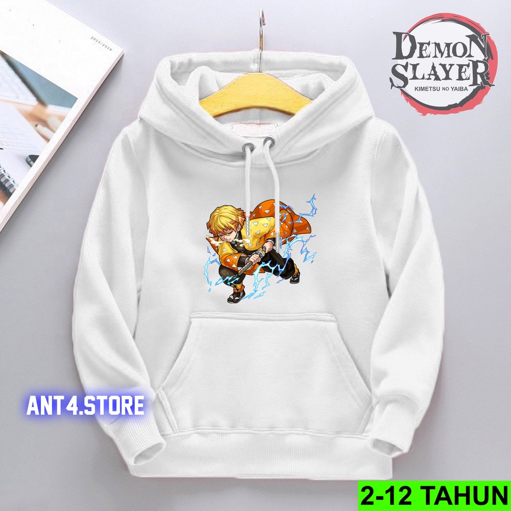 Jaket Anak Usia 2 - 12 Tahun Hoodie Anak ZENITSU Sweater Anak Anime