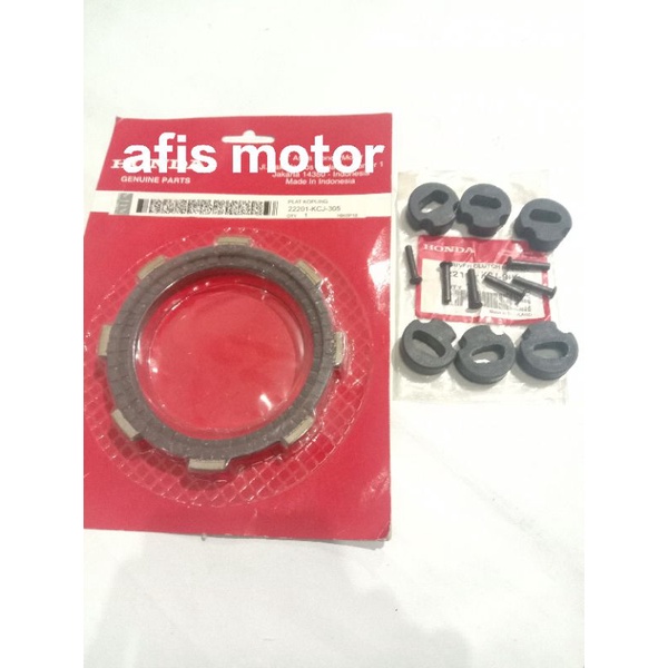 Plat,Kmpas kopling+Karet Kopling Tiger,old,tiger 2000,Tiger Revo Megapro primus