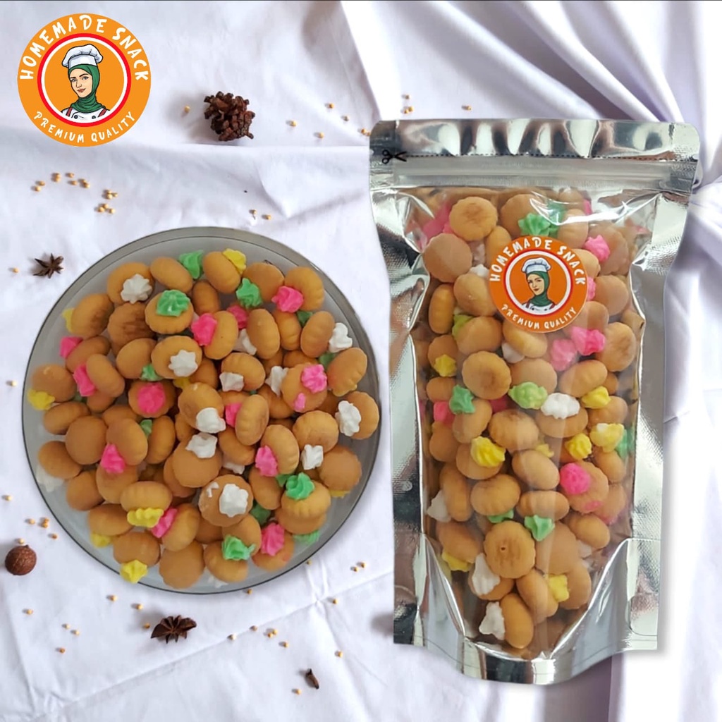 

Homemade Snack - Biskuit Gemrose Biskuit Diamond Biskuit Gula Warna Warni Homemade Snack Halal Kualitas Premium