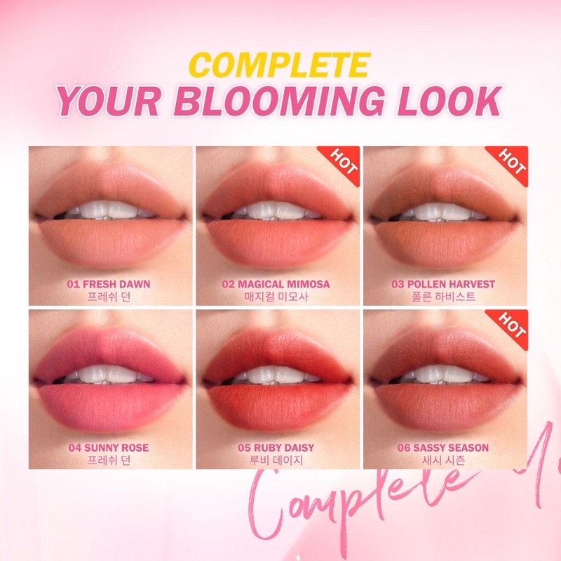 BNB Barenbliss Korean Bloomatte Full Bloom Transferproof Matte Tint | Berry Makes Comfort Lip Cream | Long Lasting 12H | Lip Tint | Lip Matte | Lip Cream