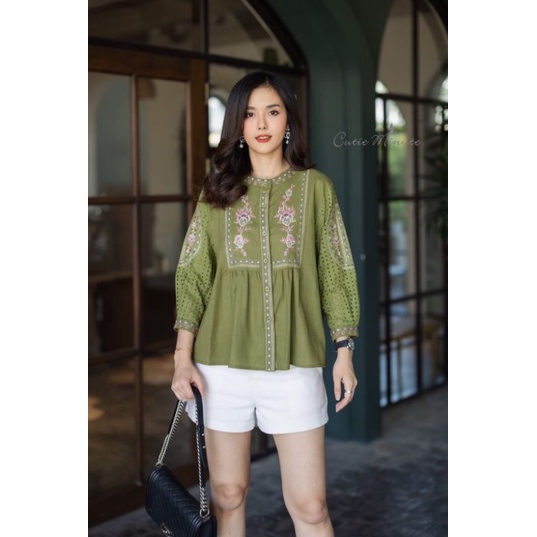 Atasan Blouse Cutie Minute Premium Bangkok