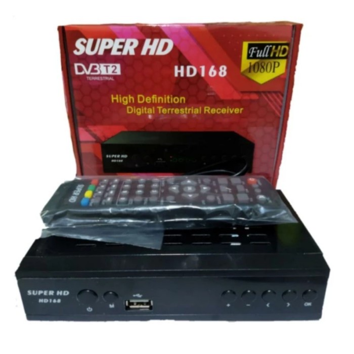 Tv Box Stb Super Hd 168 Set Top Box Super Hd Tv Digital