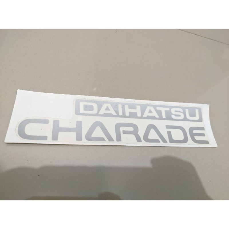 stiker daihatsu charade