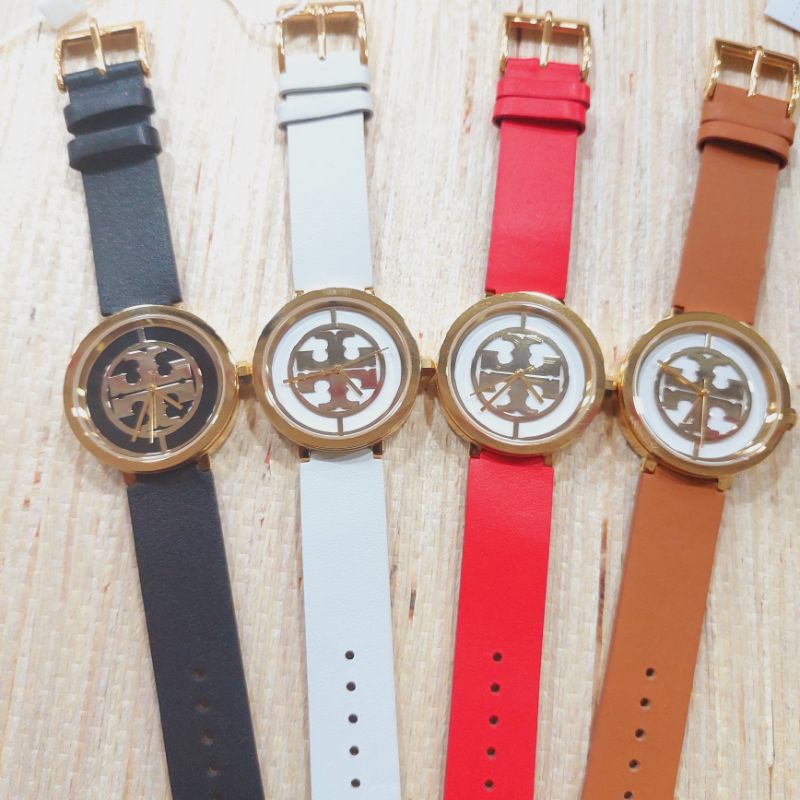 Jam Tangan Tory Burch Reva Leather TBW4019 TBW4020 TBW4023 Original