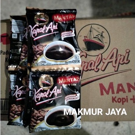 

KAPAL API MANTAP KOPI dan GULA 25gr (1 RENTENG ISI 12 SACHET)