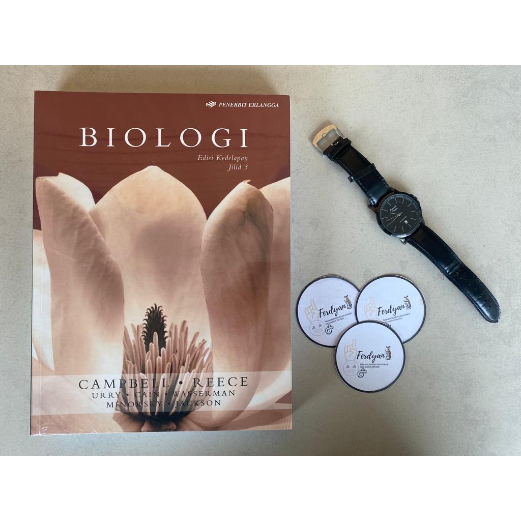 Buku Biologi 1 Edisi 8 Campbell Buku Erlangga Biologi Buku Kampus Buku Sekolah
