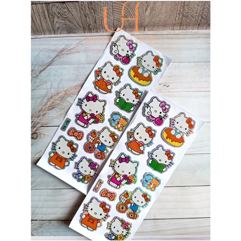 

STICKER HELLO KITTY / STICKER BUKU / STICKER BUKU ANAK