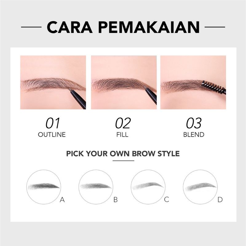 YOU EXTRA SLIM BROW PENCIL