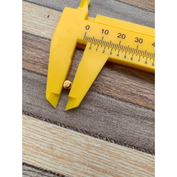 Crown knop Jam Tangan Titoni Gold size 5mm