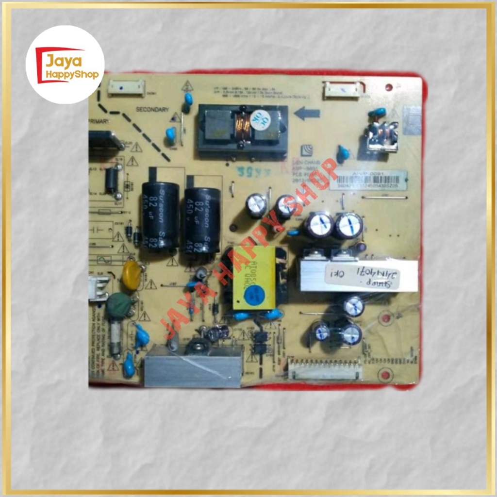 PSU POWER SUPPLY REGULATOR TV SHARP LC24N407 - 24N407