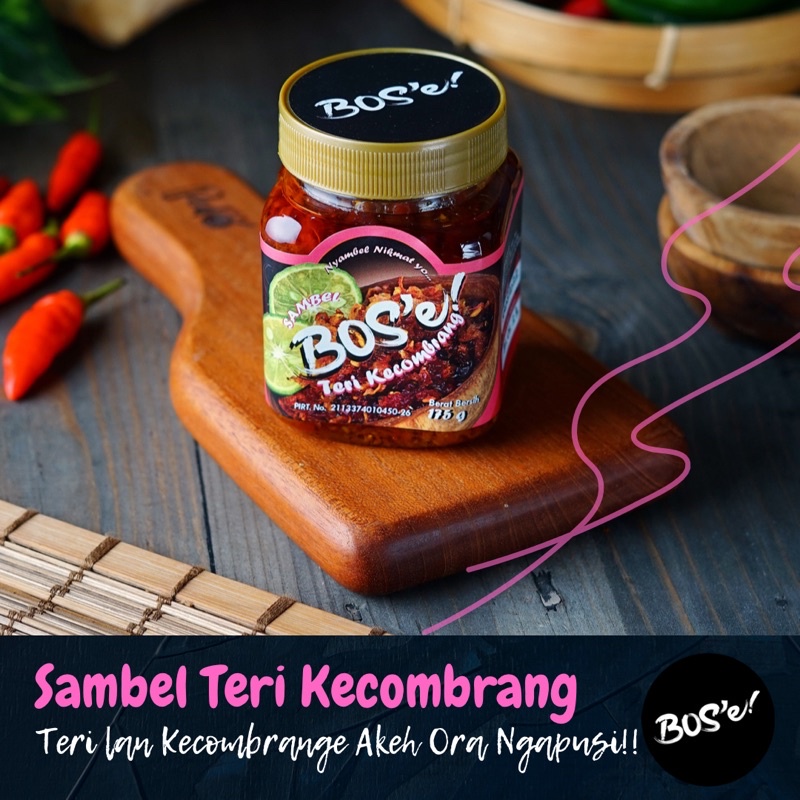 

Sambel Teri Kecombrang No Preservatives! 100% Homemade