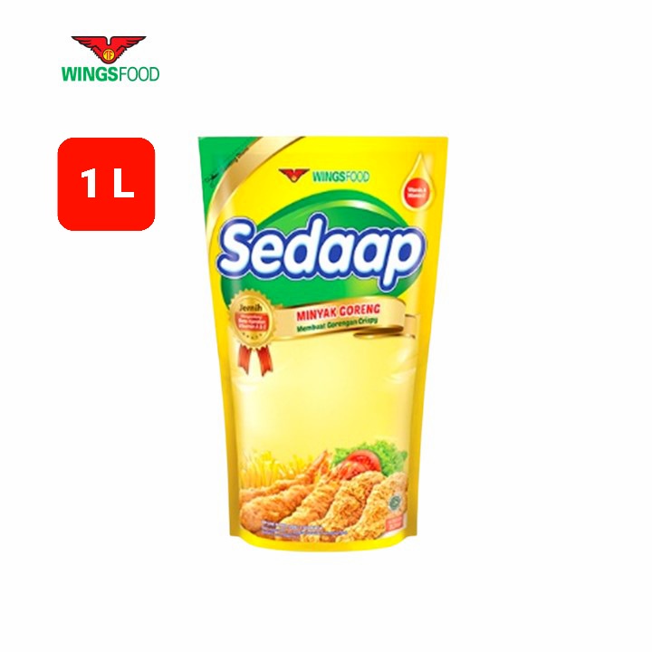 

Sedaap Minyak Goreng Kemasan 1 Liter / 1000 ML