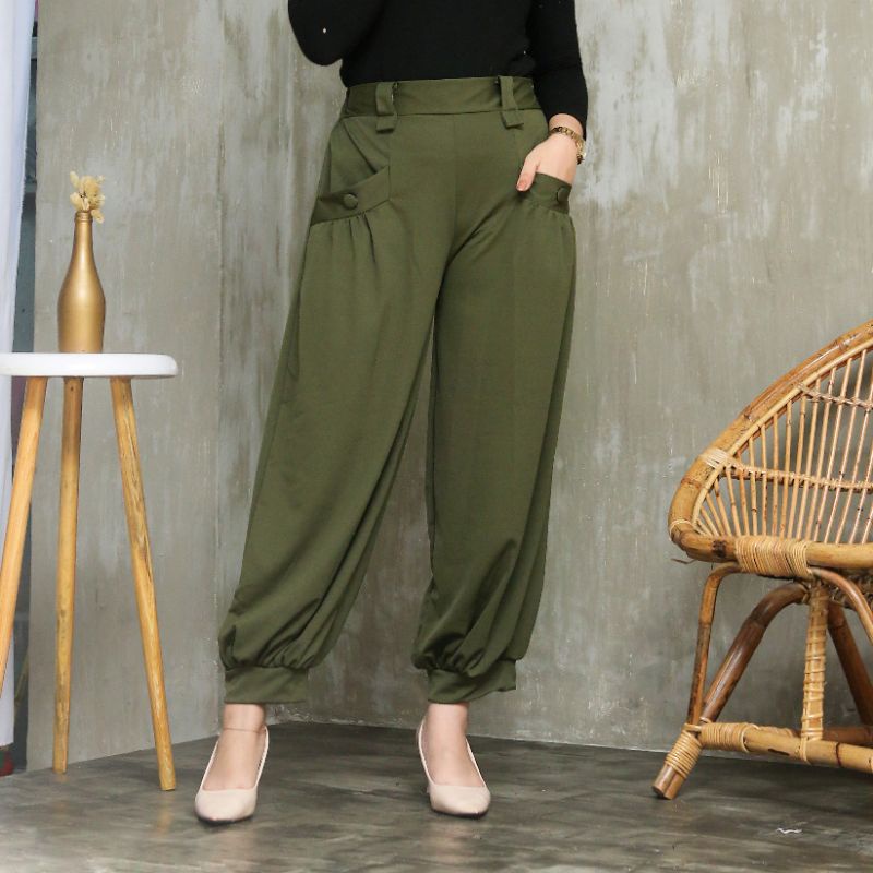 celana kulot jogger laquitta celana jogger premium celana kerja joger celana joger import celana kul