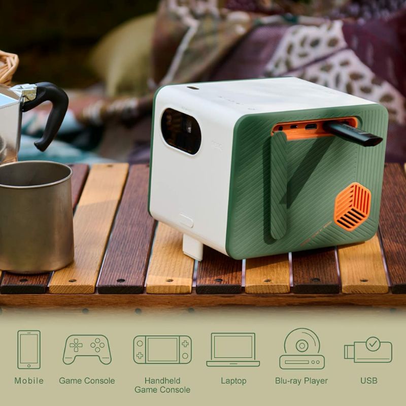 BenQ [GS50] 1080p Outdoor Projector with 2.1 CH Bluetooth Speakers