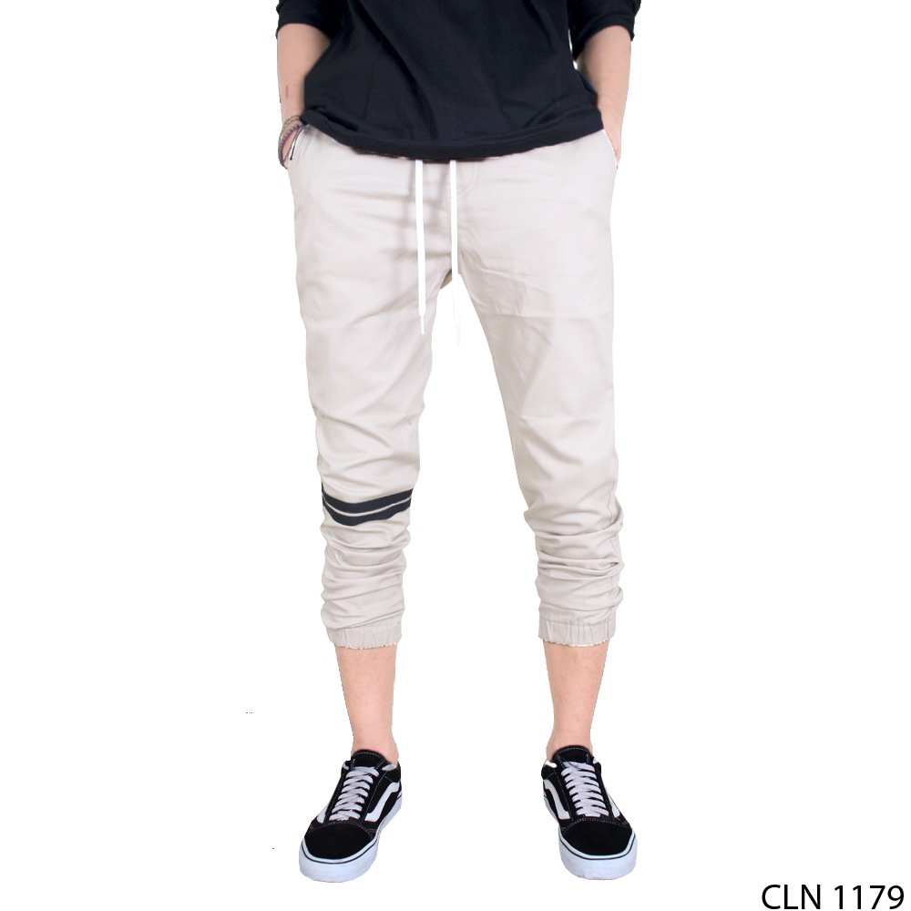 Chino Long Pants Stretch Biru Dongker – CLN 1083