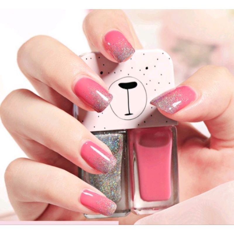 cat kuku / kutek / cat kuku halal / cat kuku import / kutek 2 in 1