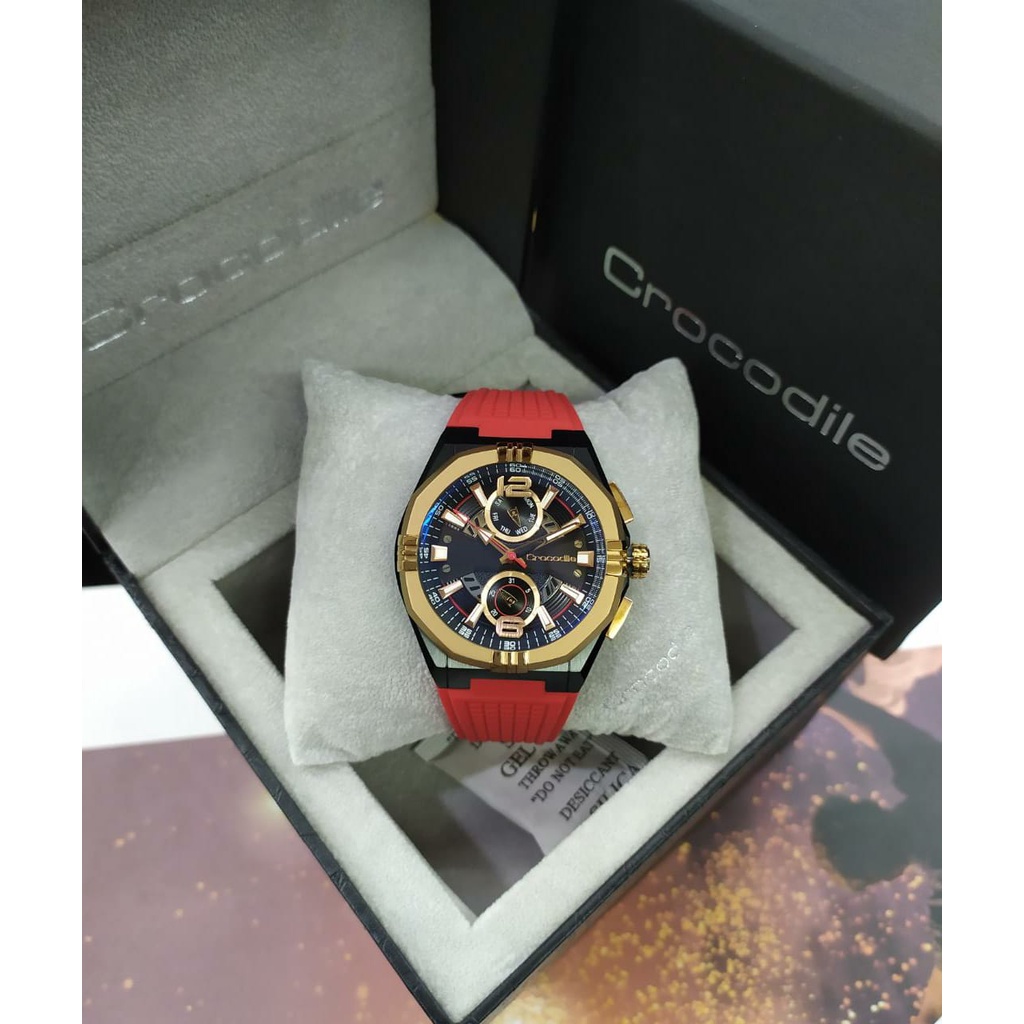 Jam Tangan Pria Crocodile CM-043D34 Original