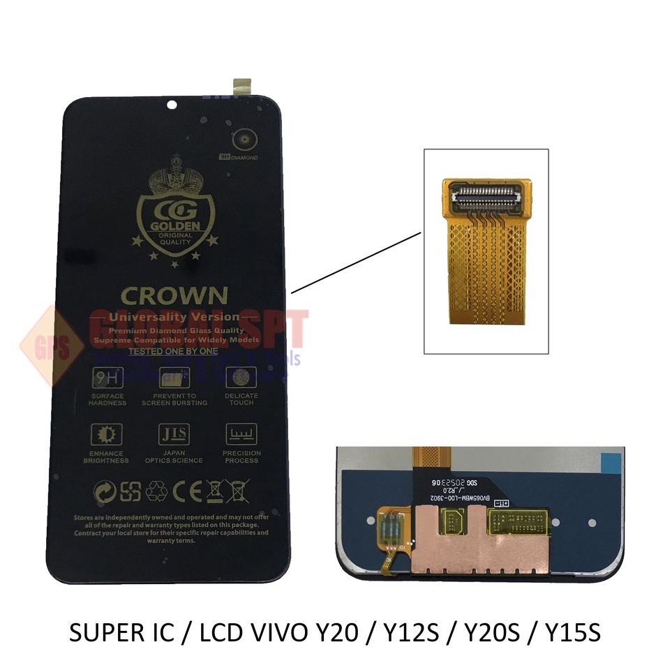 SUPER IC / LCD TOUCHSCREEN VIVO Y20 / Y12S / Y20S / Y15S