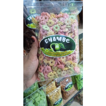 

krupuk ajisan warna warni