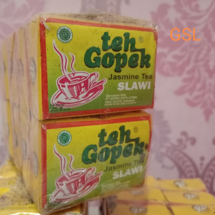 

TERLARIS Teh GOPEK Super Premium (GSL) /TEH DIET/TEH PELANGSING/TEH HIJAU/TEH JATI CINA/TEH JAGUNG