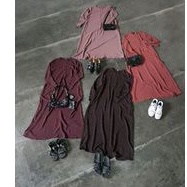 Saila dark maroon XL aljenna