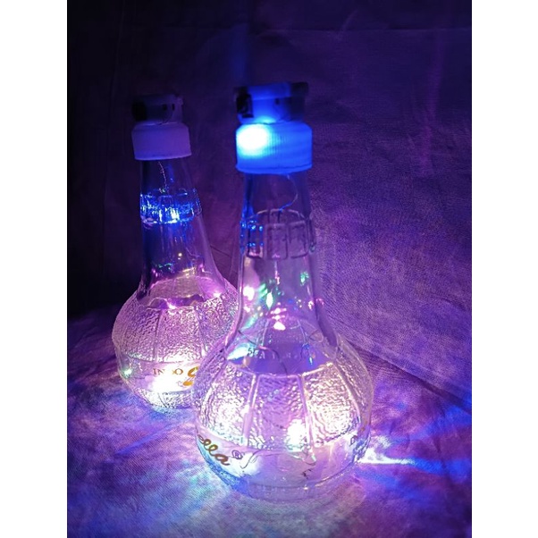 botol unik lampu hias
