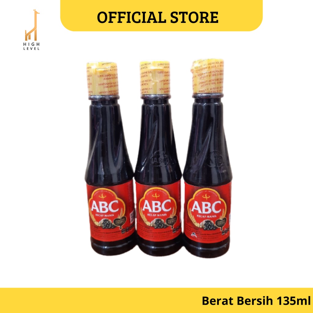 

Kecap Manis ABC Kemasan Botol 135 ml / Kecao Manis Bango Botol 135 ml