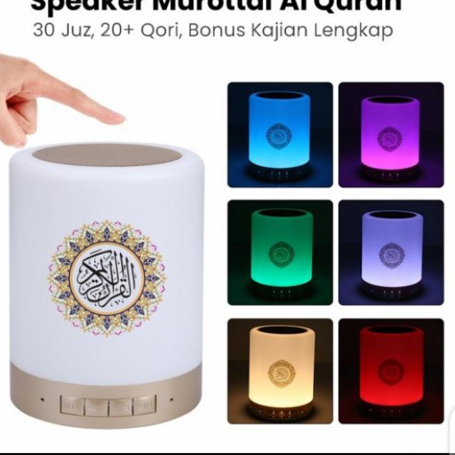 SPEAKER ACTIVE MINI MUROTTAL MUROTAL ALQURAN LED 30 JUZ MEMORI 16 GB