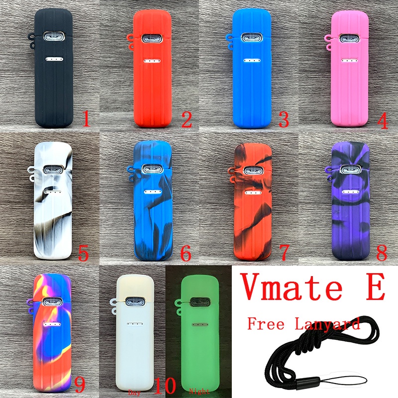 Case Pelindung Bahan Silikon Dengan Lanyard Untuk Vmate E Essential