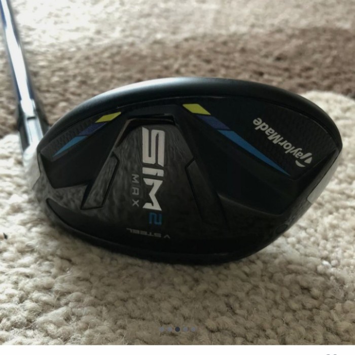 taylormade SIM max 2 hybrid l tensei blue TM60