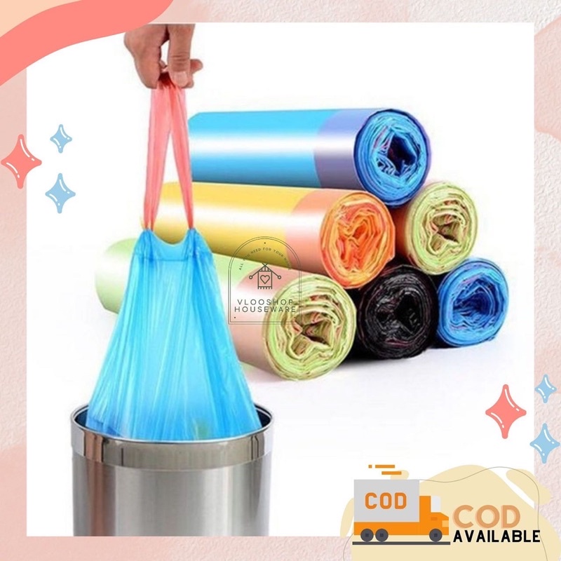 KANTONG PLASTIK SAMPAH SERUT UK 45 X 50 ISI 15LEMBAR PER ROLL | HARGA PER ROLL | TRASH PLASTIC