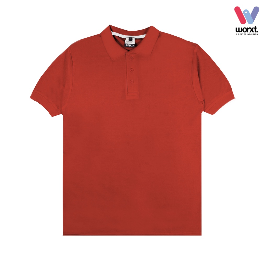 Jual Kaos Polo Premium Kaos Kerah Premium Polo Shirt Red Brick