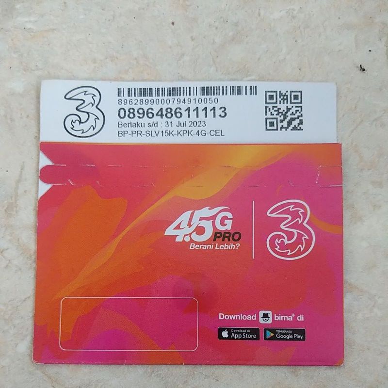 NOMER CANTIK TRI MASA AKTIF PANJANG