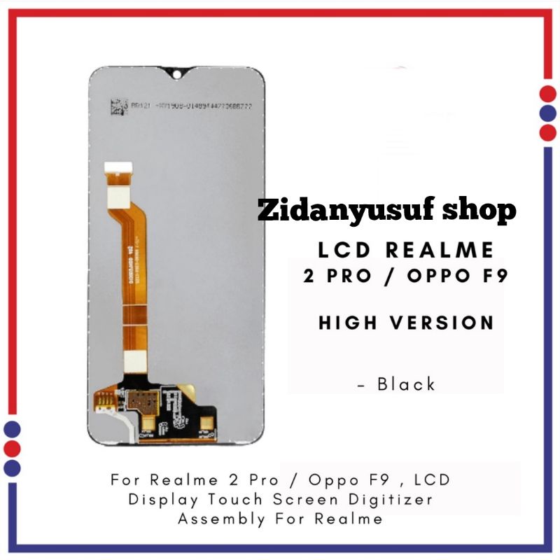 LCD TOUCHSCREEN OPPO F9 / F9 PRO / REALME 2 PRO ORIGINAL