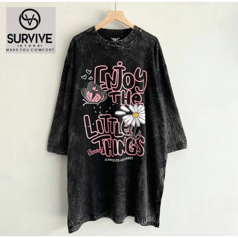 Kaos Oversize Survive Kaos Oversize Snowblack Survive Kaos Wanita Survive Original Produk Baju Wanita Survive