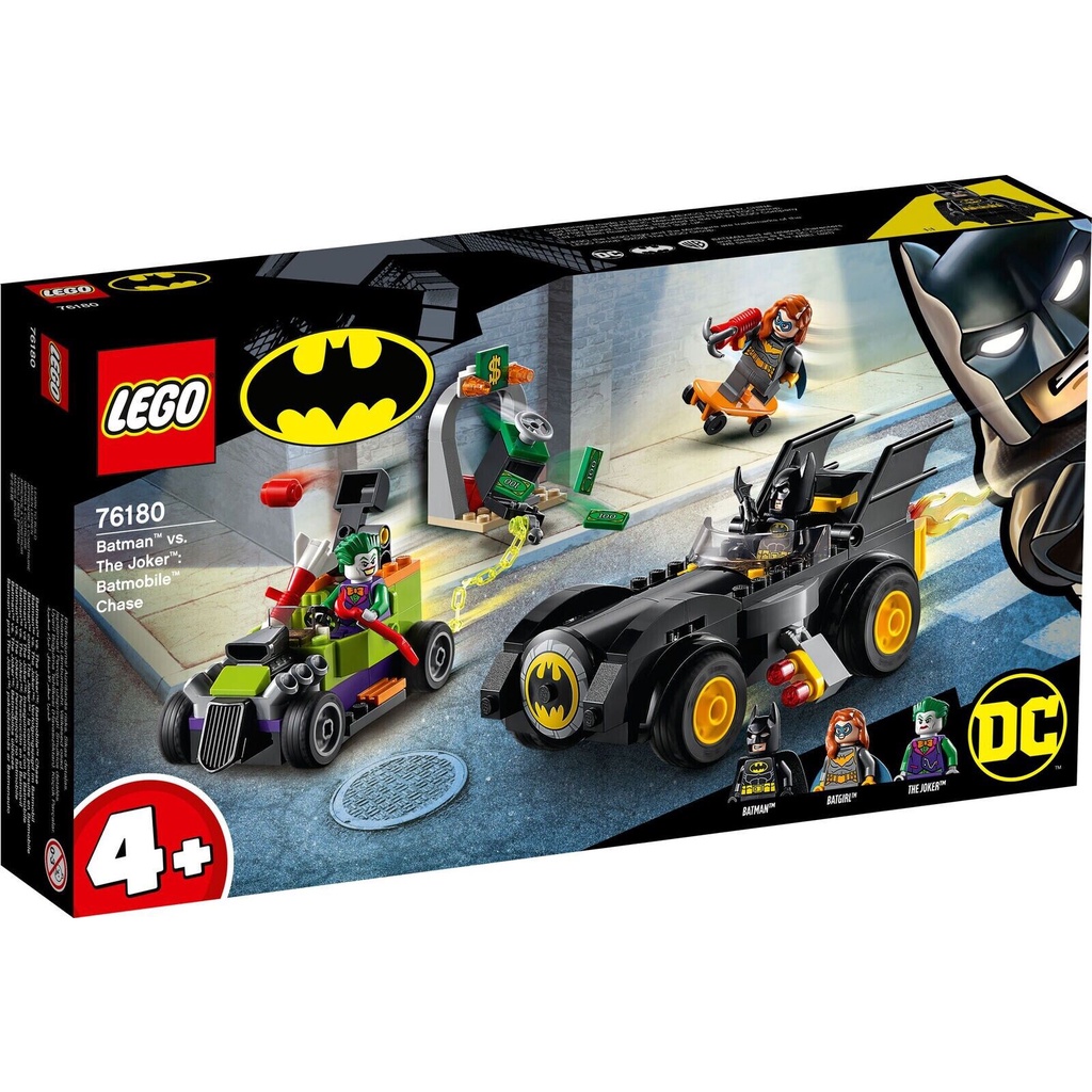 LEGO DC Superheroes - 76180 Batman vs The Joker Batmobile Chase Set Cars Building Kid Toy The Movie 