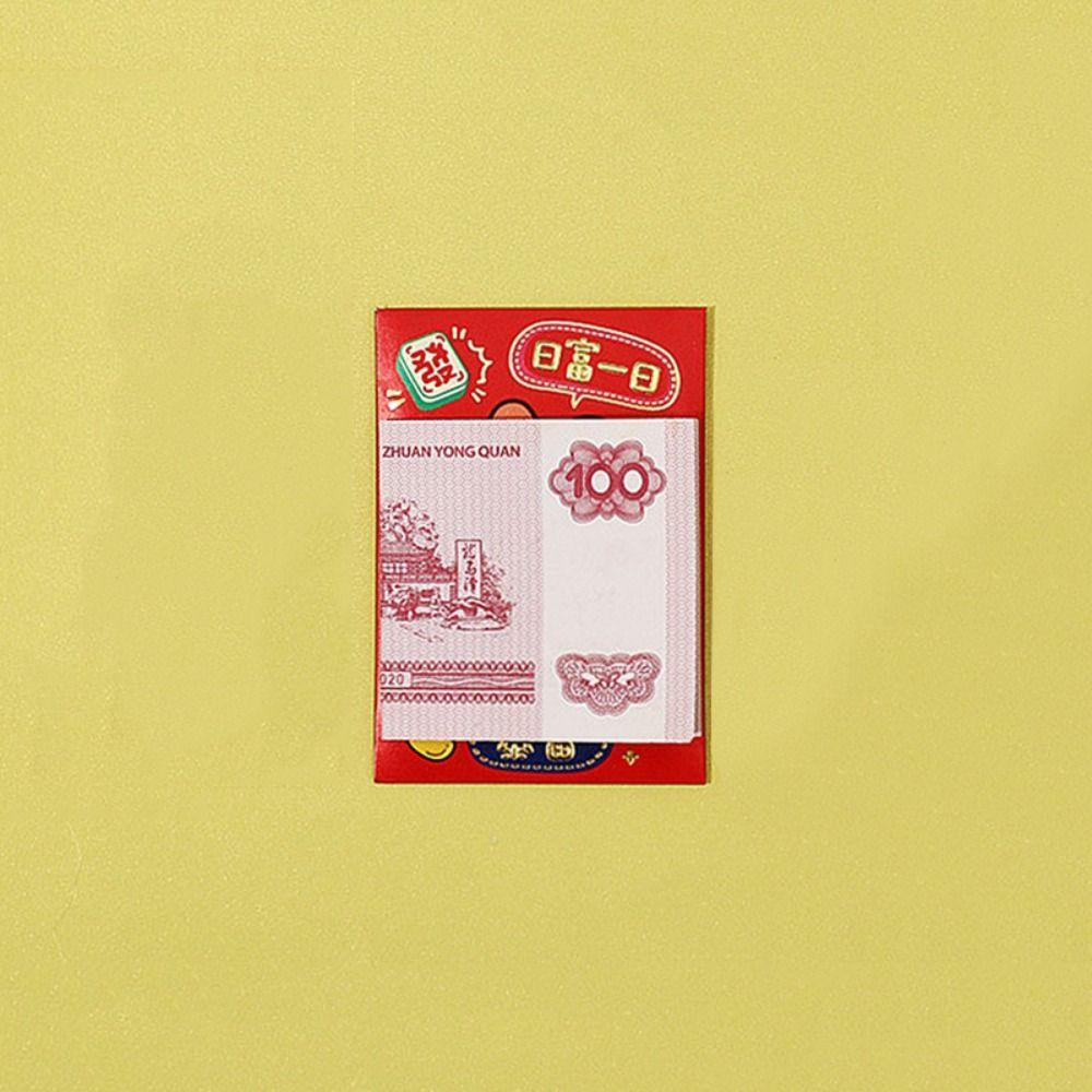 R-flower 12pcs Red Packet Perlengkapan Pesta Print Diversifikasi Tahun Kelinci