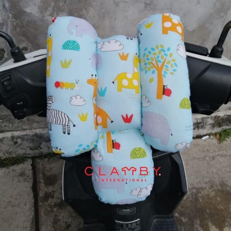 Bantal Stang Motor Pelindung Kepala &amp; Dada Anak | Bantal Setir Aksesoris Motor