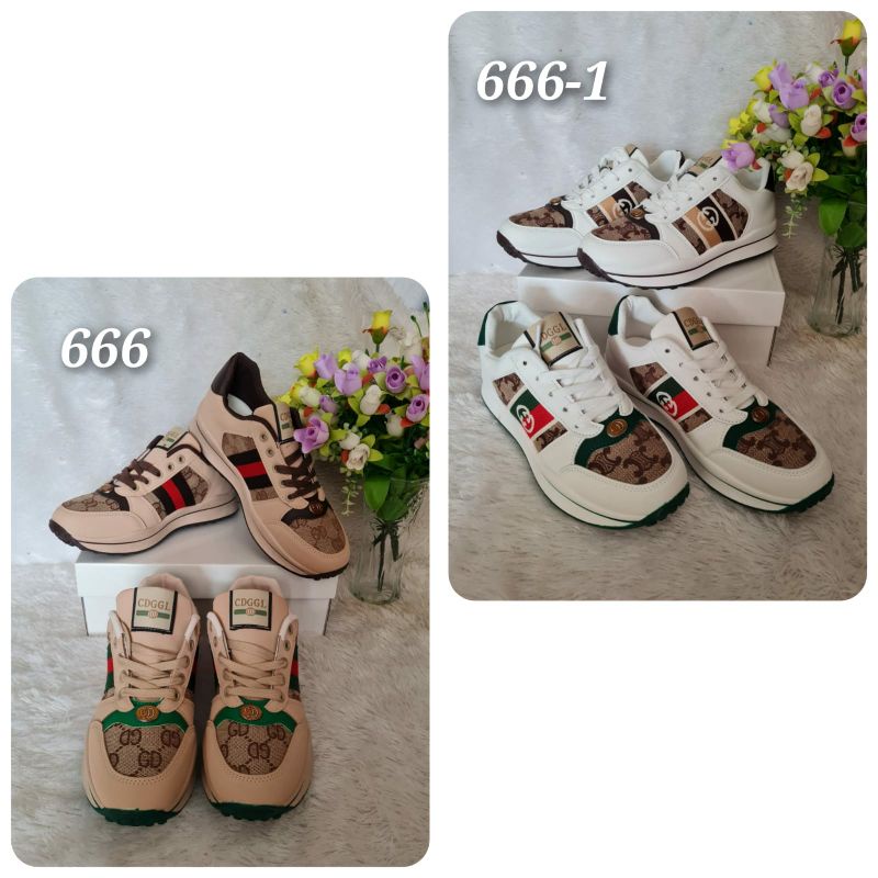 Sepatu wanita Running fashion Import premium 666/666-1