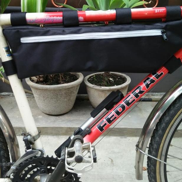 Tas Frame Sepeda Touring Roadbike Cummuter Vintage Federal