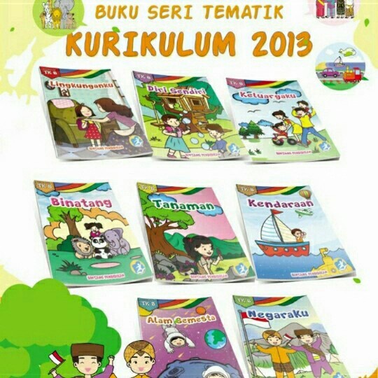Buku Buku Tk-Paket Tematik Tk B Kurikulum 2013