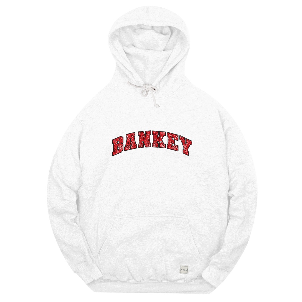 Bankey Pullover Hoodie Jacket Sweatshirt - Jaket Paisley White
