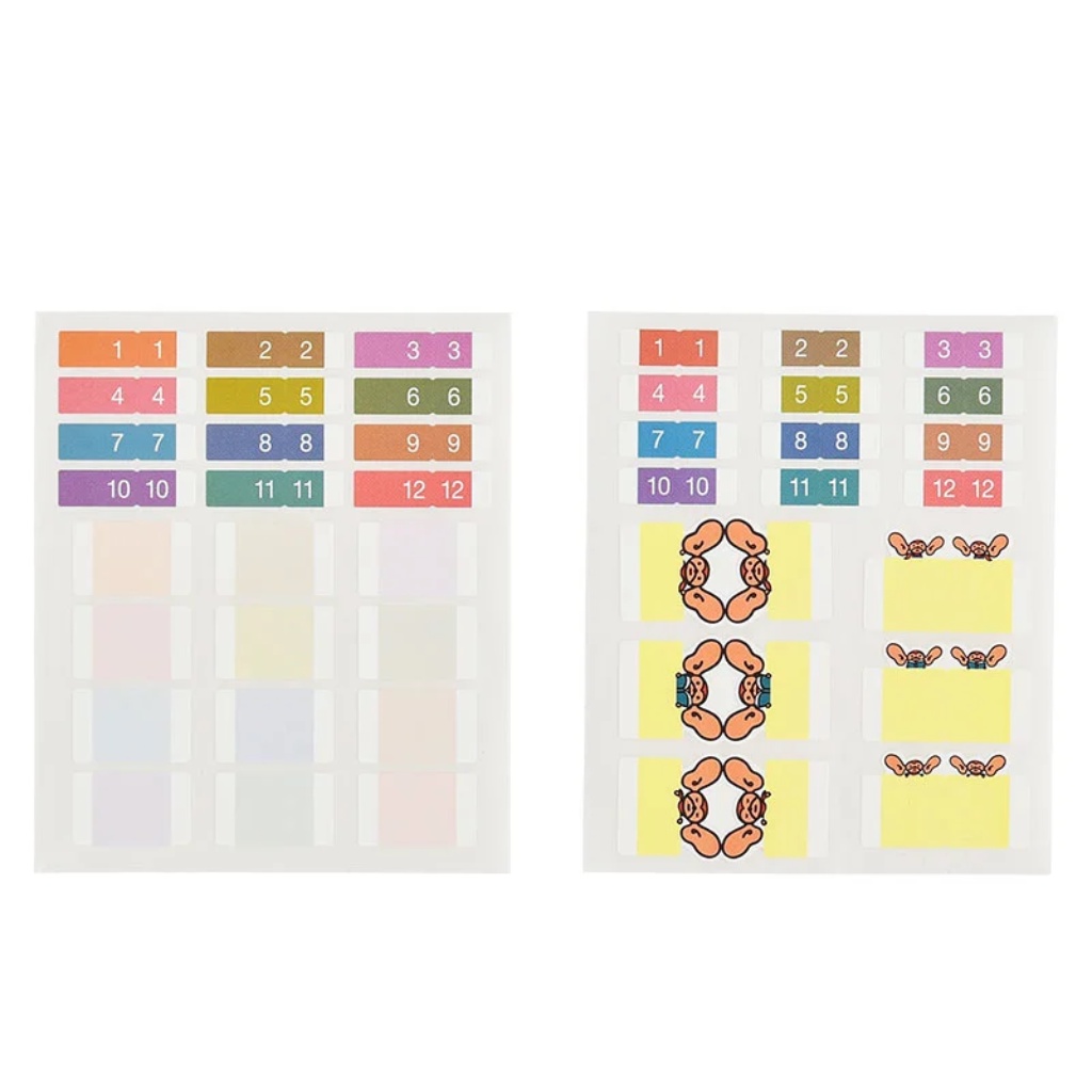 

Hobonichi Techo Index Stickers