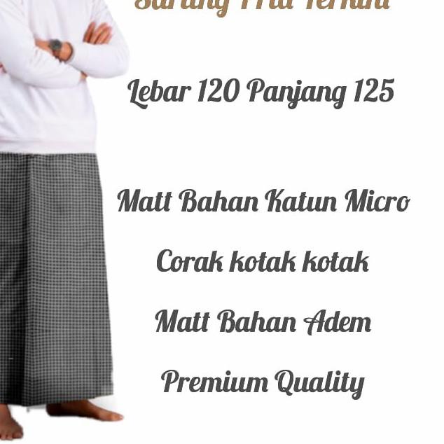 kemeja koko pria lengan panjang Kotak Kotak - Coksu, M