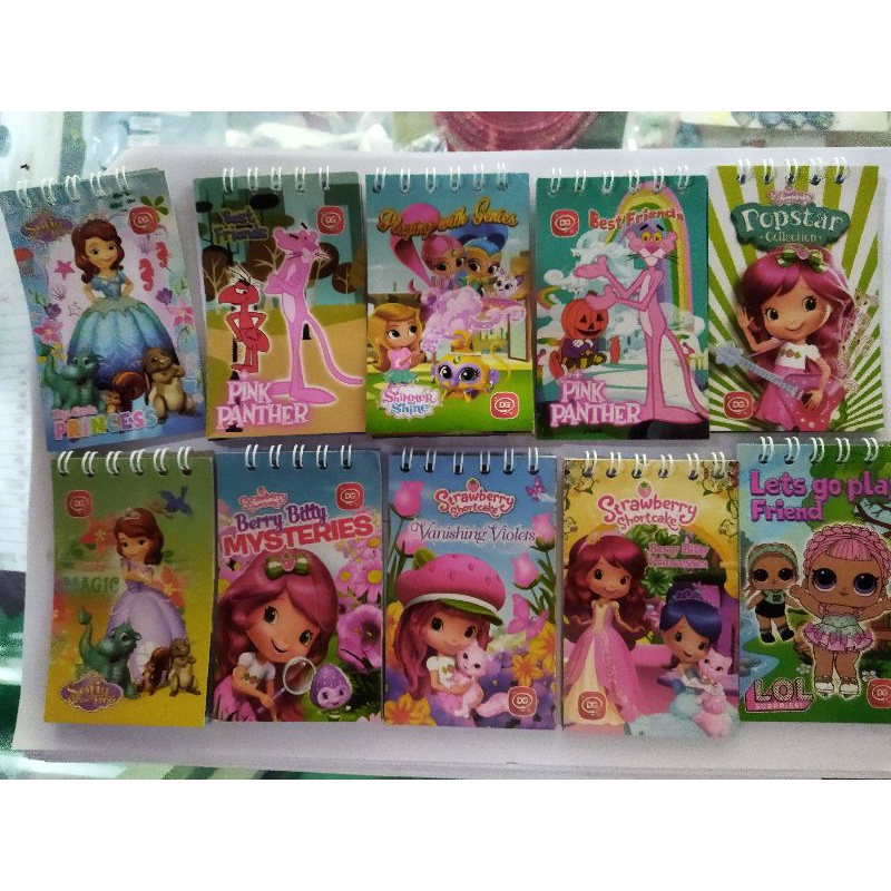 

BUKU HARIAN, BUKU CATATAN, BINDER MINI untuk ANAK-ANAK