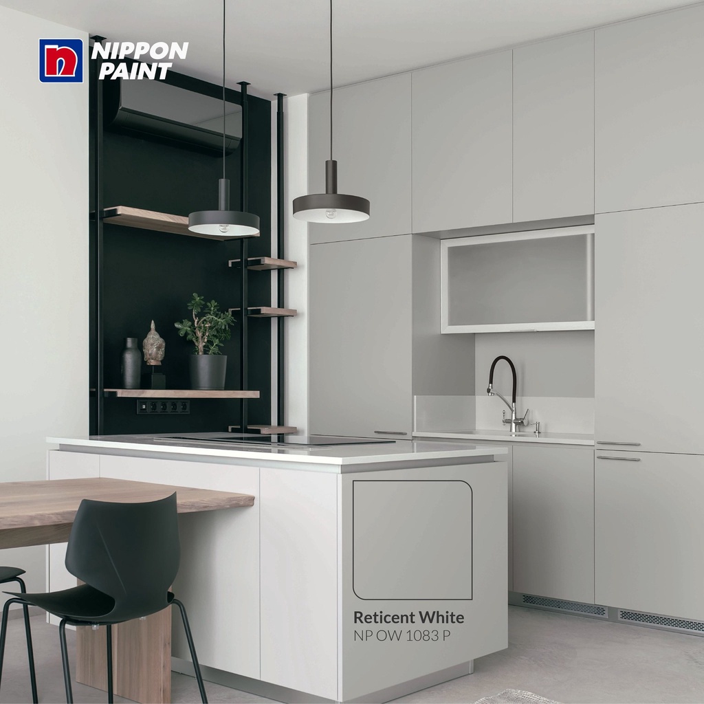 Jual CAT TEMBOK INTERIOR NIPPON PAINT RETICENT WHITE/OW1083P Shopee