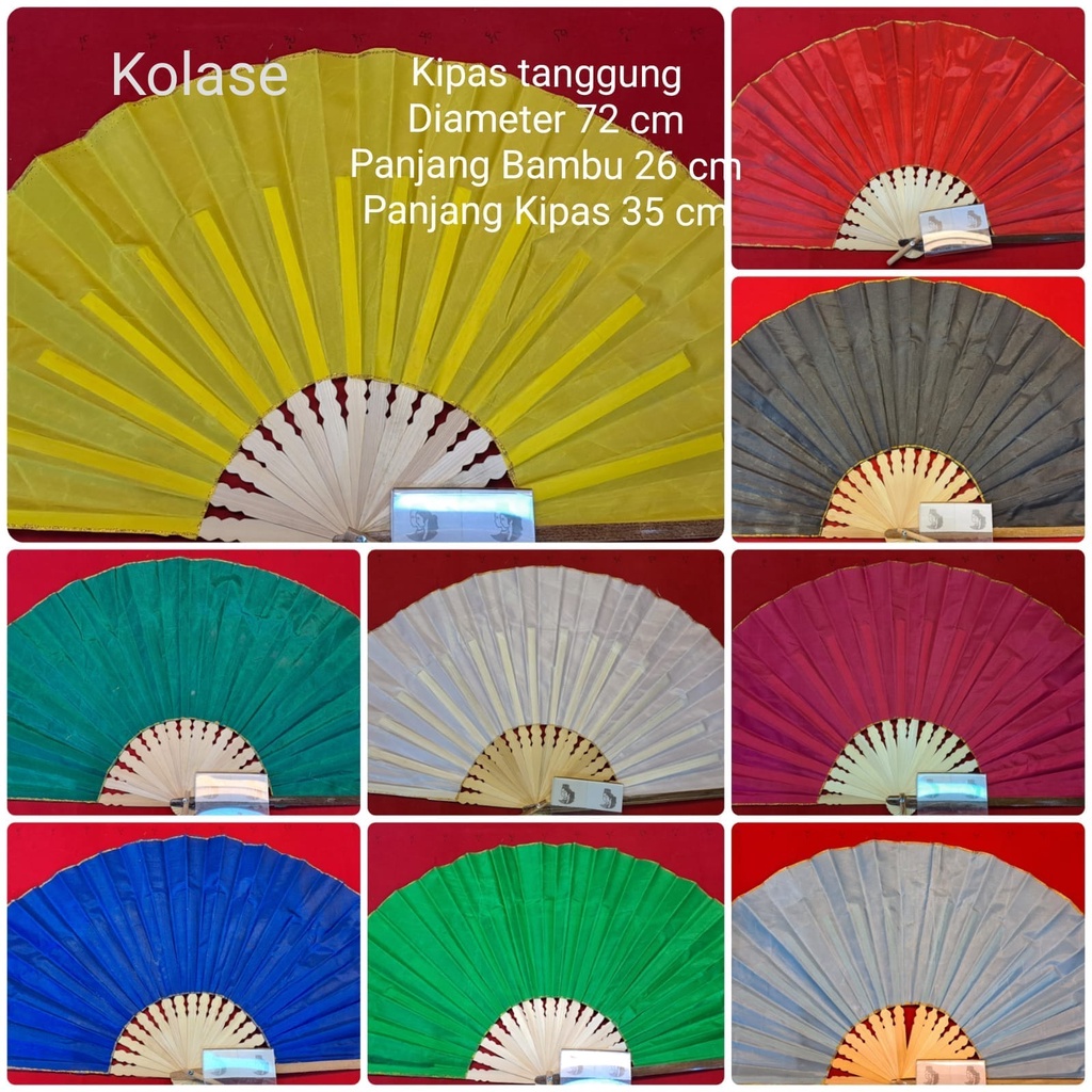 kipas tari kain tanggung