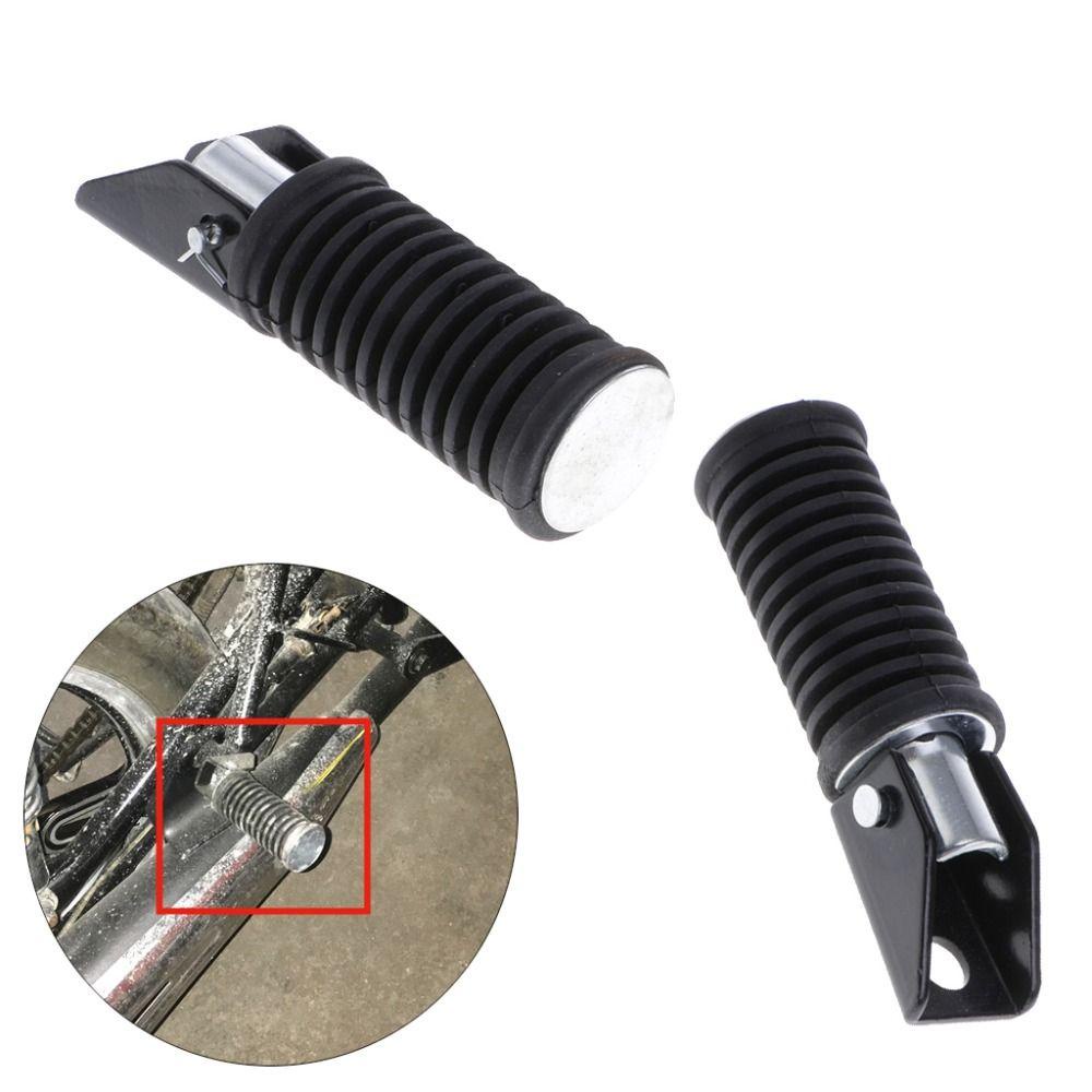 Top 1pasang Pedal Motor Pasak Istirahat Penumpang Non-Slip Bermanfaat