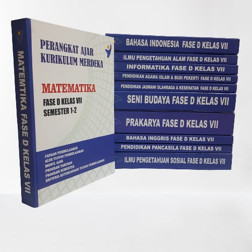 

BUNDLE BUKU MODUL AJAR SEKOLAH MENENGAH PERTAMA / MADRASAH TSANAWIYAH KELAS VII ( 7 ) KURIKULUM MERDEKA @ Rp. 400.000