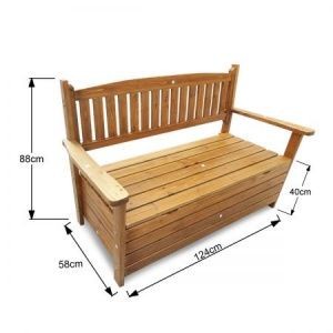 Kursi Bangku Jati Plus Laci